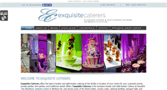 Desktop Screenshot of exquisitecaterers.com